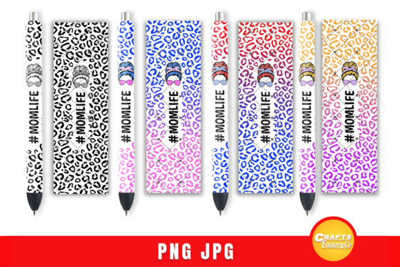 Mom Life Pen Wrap: Graphics for Crafts