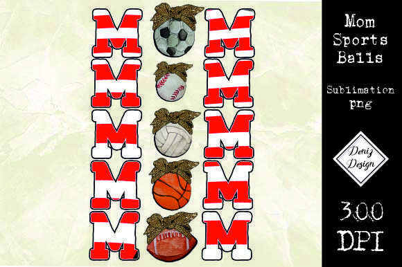 Mom Sports Leopard Graphics for Crafts