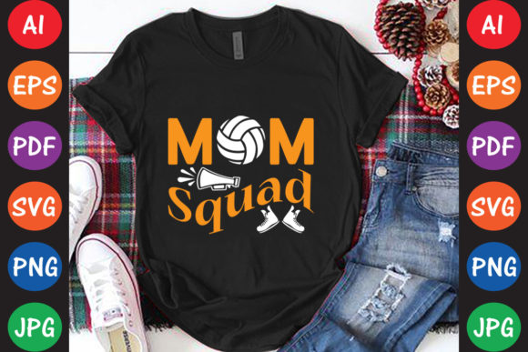 Mom Squad Graphics for Modern Crafts