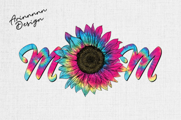 Tie Dye Sunflower Mom Sublimation: A Graphics Review for Crafts